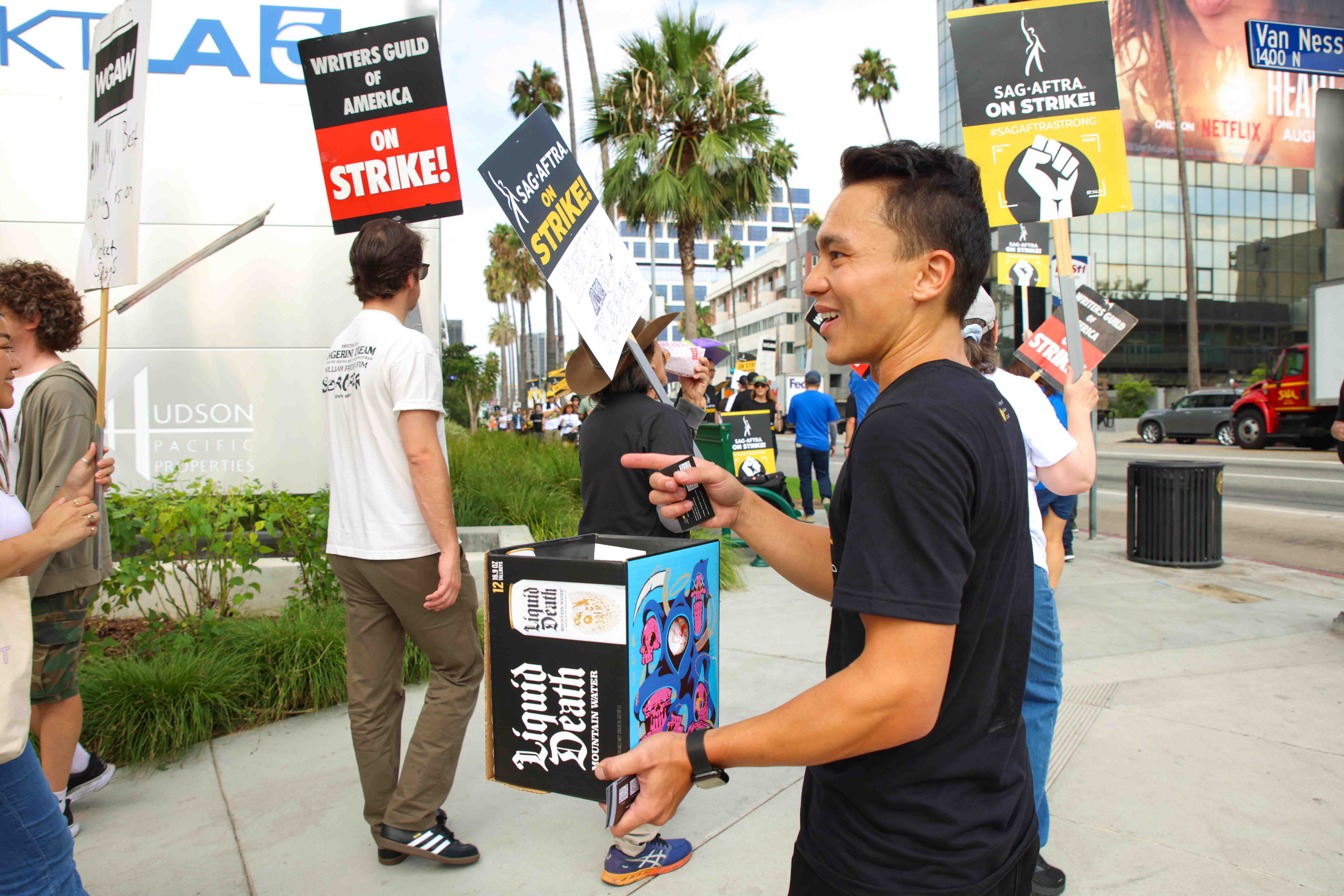 SAL Picket Party photo